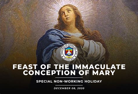 feast of immaculate conception holiday ph